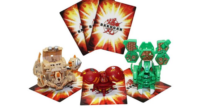 Figurines et cartes Bakugan pour les garçons