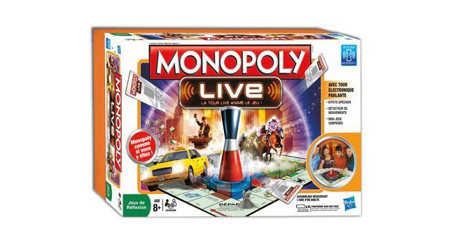Jeu de société Monopoly Live