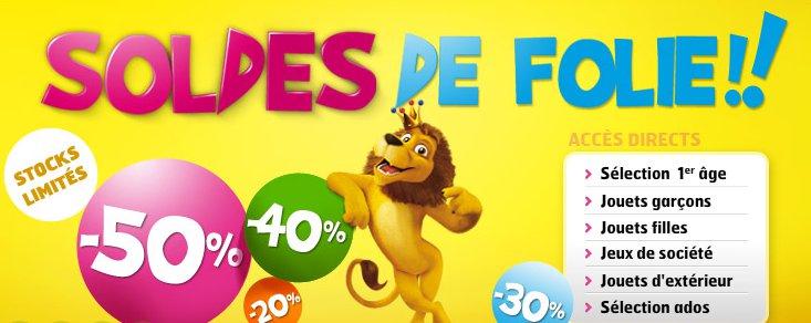 Meilleurs voeux du Blog des jouets et bienvenue aux soldes pour