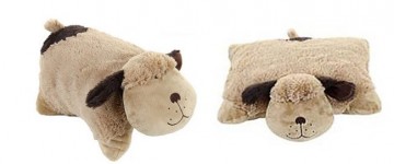 animaux en peluche transformables en coussin