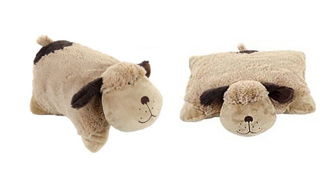 animaux en peluche transformables en coussin