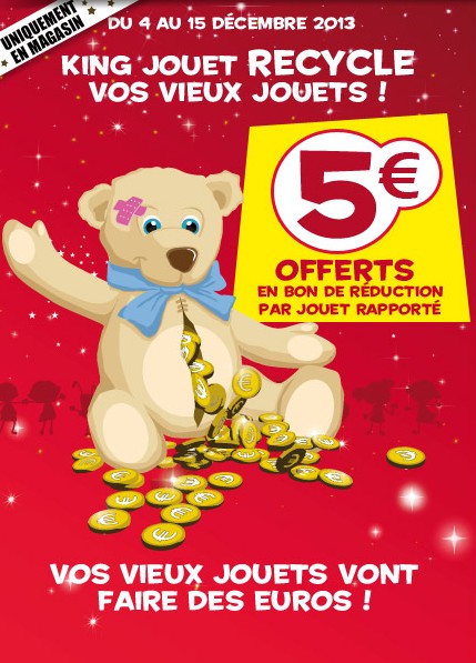 reduction king jouet en magasin